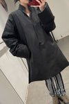 SAMUEL GUI YANG Black Benolac Top AW21CO04-1